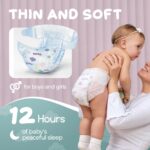 Baby Diapers Size 3 / M (5–10 kg), 62 pcs, Soft & Hypoallergenic, Everyday Protection with Japanese Technology - Image 5