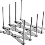 Pot Lid Holder, Adjustable Pot Lid Organizer, Kitchen Cabinet Pantry Pan and Pot Lid Organizer Rack Holder (1 pcs)