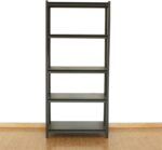 Boltless shelf 5-Tier Storage Shelf Unit, 150kg per Shelf Capacity, Metal Frame, Black - Image 2