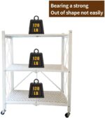 N/P Foldable Storage Shelves - White (3-Tier) - Image 6