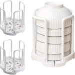 Beni Dish Bowl Plate Holder - 2 Pcs - Expandable - Bowl and Plate Organizer Dish Drying Stand Dish Drainer for Cabinet Dinner plate Organizer Countertop Kitchen Organizer