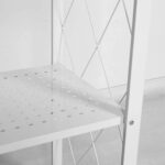 4-Tier Shelf Organizer Foldable Bookcase Ladder Shelf Storage Rack - Image 4