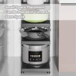 Adjustable Height & Position 4‑Tier Pots & Pans Organizer Rack – Heavy‑Duty Pot & Lid Holder for Kitchen Cabinets or Counter | Modular Layout, Space‑Saving Design - Image 4