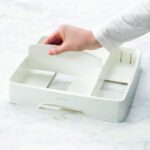 YouCopia StoraLid Adjustable Food Container Lid Organizer, Kitchen Cabinet Storage Rack for Lids, BPA-Free, Holds Round & Square Lids, Space-Saving, Medium Size- 50083 - Image 6