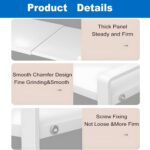 ANTOLE Expandable Cabinet Shelf Organizer Rack, Pantry Organizer Lengthen from 13.7” to 25.5”,Spice Rack Expandable Shelves,Kitche Adjustable Height Pantry Shelf for Kitchen Cabinet (White) - Image 3
