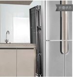 Showay Multishelf Foldable Storage Shelves For Garage Kitchen Home Closet, Metal Wire, Collapsible Organizer Rack On 4'' Wheel Casters, Metal Organizer Wire Rack, Black/White 5Shelfblack, Nu30499 - Image 5