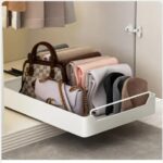 blueland Pull out Cabinet Organizer, Sliding Shelf for Kitchen Cabinet, Spice Storage Rack, Under Sink Organizers & Storage, Slide Out Pantry Shelves, for home, restaurant, kitchen & bathroom (1Pc)