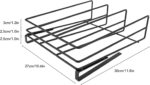 Hanging Chopping Board Rack, Cabinet Board Organizer Holder Rack, Under Shelf Chopping Board Holder, Under Cabinet Storage Shelf Chopping Board Holder Organizer for Kitchen Pot Lid - Image 4