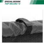 Storage Shelving Unit Cover, Waterproof Protective Outdoor Indoor Shelf Cart Cover With Zipper (36" Wx18 Dx72 H) - Image 6