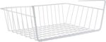 Sulfar Adjustable Pull-Out Kitchen Storage Rack | Slide-Out Cabinet Organizer Shelf for Pantry, Under Sink, or Counter | Space-Saving Kitchen Rack