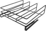 Hanging Chopping Board Rack, Cabinet Board Organizer Holder Rack, Under Shelf Chopping Board Holder, Under Cabinet Storage Shelf Chopping Board Holder Organizer for Kitchen Pot Lid
