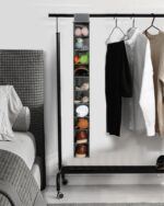 Hanging Shoe Organizer 10 Tier Hanging Shelves for Closet Organizers and Storage System，Foldable Design, for Wardrobe, Baby Clothes Organization and Storage（Gray） - Image 4
