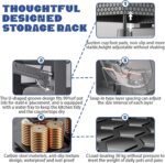 U-HOOME 6-Tier Pots and Pans Organizer for under Cabinet,Heavy Duty Adjustable Pot Pan Organizer Rack for Kitchen Organization and Storage under Sink Organizers and Storage for Pots, Pans and Lids - Image 6