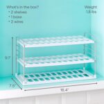 YouCopia UpSpace Water Bottle and Travel Mug Cabinet Organizer, 3-Shelf Wide Adjustable Storage Rack for Kitchen Cabinets, Holds Mugs, Tumblers and More - Image 3