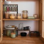 Cabinet Organizer Shelf,Set of 2 Kitchen Cabinet Organizer Counter Shelves,Cupboard Organizer Countertop Desk Shelves, Spice Rack for Kitchen Pantry Organizers and Storage, Display Cabinet Shelf Room - Image 4