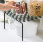 conobo Expandable Storage Rack, Set of 2 Kitchen Countertop Organizer Shelf, Cabinet Shelf Organizers Storage Rack Space Riser, Pantry Cupboard Shelf Home Organization and Storage (B) - Image 3