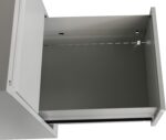 RIGID Vertical Filing Cabinet with 3 Drawers | Heavy-Duty Metal Document Storage | Smooth Sliding Drawers, Key Lock Protection, Office Organizer, Grey (62D x 46.5W x 102.5H cm) Assembled - Image 4
