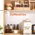Kitchen Spice Rack Organizer for Cabinet, 2 Tier Expandable Bamboo Kitchen Shelf Organizer, Cupboard Organizers and Storage Great for Kitchen Cabinet, Cupboard,Pantry and More - Image 2