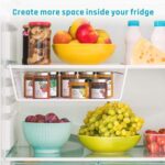 Sulfar Adjustable Pull-Out Kitchen Storage Rack | Slide-Out Cabinet Organizer Shelf for Pantry, Under Sink, or Counter | Space-Saving Kitchen Rack - Image 5