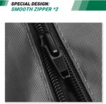 Storage Shelving Unit Cover, Waterproof Protective Outdoor Indoor Shelf Cart Cover With Zipper (36" Wx18 Dx72 H) - Image 4