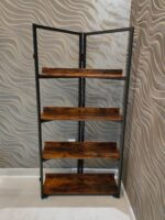 YATAI Storage Shelves, 8-Tier Foldable Bookshelf Organizer, Adjustable Storage Racks for Plant Vase, Multifunctional Storage Rack Shelves, Free Standing Shelves for Home, Kitchen, Office, Garage - Image 6