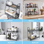 Exrp Countertop organizer for bathroom counter, the organizer for bedroom, spice rack organizer for kitchen counter shelf - Image 3