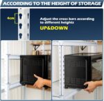 5-Tier Medium Duty Storage Shelf Rack for Home, Garage & Warehouse (40CM, White) - Image 6