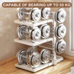 Pots and Pans Organizer under Cabinet, Cutting Board Pot Lid Storage Rack with 6 Adjustable Tiers and 3 Pot Lid Racks, Pan Holder Under Sink, Heavy Duty kitchen Organizer Pot Racks - Image 6