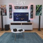 You Have Space Black Floating Shelves for Wall, 34 Inch Video Games CD DVD Storage Shelves, Cube Storage Organizer Shelf Set of 3 - Image 4