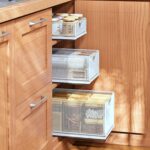 Sliding Shelf for Kitchen Cabinet, Storage Organizer, Kitchen Organizer Bathroom Organizer Sliding Basket, Spice Rack, Cabinet Organizer, Pull Out Storage for Kitchen Bathroom Cabinet or Pantry - Image 8