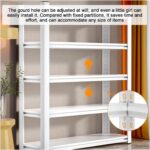 Adjustable 5 Tier Metal Storage Shelves Boltless Assembly Heavy Duty Racks for Warehouse Garage Basement Office (70x30x183cm) Durable and Versatile - Image 5