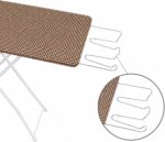 Toshionics Ironing Board 90cm x 34cm - Ironing Table with study Steel Legs | 4 Adjustable height Ironing Stand with steel Iron Rest Foldable Multicolor Design - Image 3