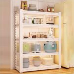 Garage Shelves 5-Tier Metal Shelving Unit, 160cm/183cm High Adjustable Garage Shelves, Industrial Utility Shelf Rack For Garage Warehouse Basement, Boltless Assembly(70x40x160m)