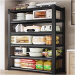 Garage Shelves Heavy Duty Storage Shelves, 6-Tier Adjustable Garage Shelving Units, Boltless Assembly, Metal Storage Rack For Warehouse Basement Pantry Office(140x50x183cm)