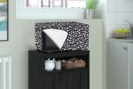 Stylista Microwave Oven Cover for Panasonic 27 L Convection NN-CT645BFDG, Polka dot Pattern - Image 3