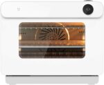 Oven Solo Microwave Oven In Silver Tact Built In Electric Single Oven - Stainless Steel Premium Convection Halogen Oven Cooker Ideal For Roasting，Baking Useful - Image 2