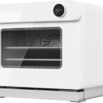 Oven Solo Microwave Oven In Silver Tact Built In Electric Single Oven - Stainless Steel Premium Convection Halogen Oven Cooker Ideal For Roasting，Baking Useful
