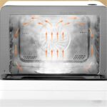 Oven Solo Microwave Oven In Silver Tact Built In Electric Single Oven - Stainless Steel Premium Convection Halogen Oven Cooker Ideal For Roasting，Baking Useful - Image 3