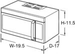 Glassiano Microwave Oven Cover for IFB 25 Litre Convection Microwave Oven 25SC4, Metallic Silver - Image 3