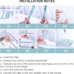 Foldable Laundry Hanger Drying Racks with 32 Clips,Baby Clothes Drying Rack,Laundry Clothes Hangers for Drying Socks,Towels,Bras,Diapers,Baby Clothes (2, Multi Color) - Image 7