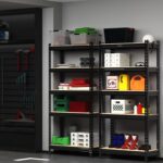 PrimeZone Storage Shelves 5 Tier Adjustable Garage Storage Shelving, Heavy Duty Metal Storage Utility Rack Organizer Shelf Unit for Warehouse Pantry Closet Kitchen Basement, 28" x 12" x 59", Black - Image 9