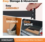 HOMEDANT 5tier Metal Shelving Unit Adjustable Garage Storage Utility Rack Heavy Duty Shelves Organization Multipurpose Shelf Warehouse Basement Kitchen Living Room pantry 35.9 L x 16.2 W x 71.3 H1Pack - Image 8