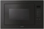 Candy Built-in Frameless Microwaves, MW + Grill function, 25 litres, Black, MICG25GDFNGCC