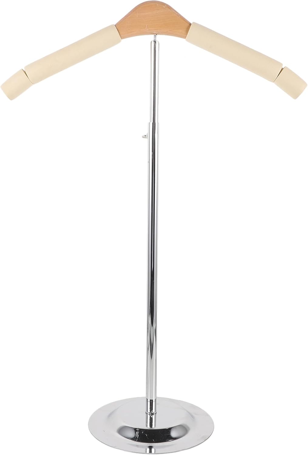 41AnARPk3EL._AC_SL1500_.jpg COHEALI Adjustable T Shirt Display Flexible Shoulder Stand Shirt Rack Portable Hanging Metal Clothes Hanger Rack for Clothing Garment Coat Retail Vendor, 0YI352161A5662C84CEW - Image 1