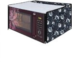 Nitasha Waterproof Dustproof Cover for LG 28 L Charcoal Convection Microwave Oven (MJ2886BFUM, with Starter Kit) (Design NO:- NIT02)