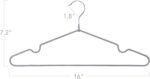 HOUSE DAY Metal Hangers Plastic Hangers 20 Pack - Shirt Hangers for Clothes Space Saving Clothes Hangers Rubber Coat Hangers for Adult Heavy Duty Hangers Strong Anti-Slip Hangers Wire Hangers - Image 5