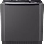 LG 10kg Twin Tub Washer, Roller Jet, 3 Wash Programs, Lint Filter, P1461RWN5L, 1 Year Manufacturer Warranty - P1461RWNL5