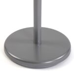 Versa Holstebro Modern Multifunctional Night Stand with 2 Hangers or Hangers for Men's or Women's Clothes, Measures (H x L x W) 112 x 28.7 x 46.5 cm, Metal and Wood, Grey - Image 5