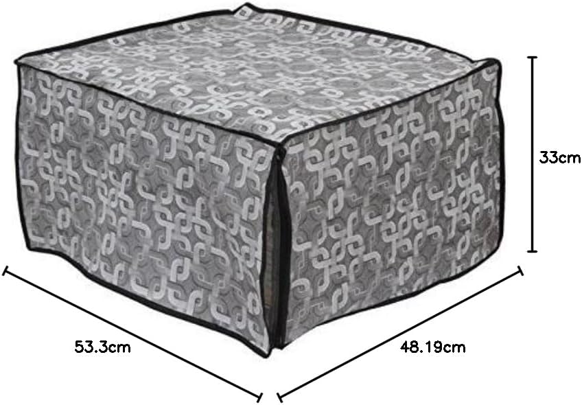 515T8kJs4L._AC_SL1016_.jpg Stylista Microwave Oven Cover for LG 32 L Convection MC3286BRUM, Printed - Image 1