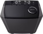 LG 10kg Twin Tub Washer, Roller Jet, 3 Wash Programs, Lint Filter, P1461RWN5L, 1 Year Manufacturer Warranty - P1461RWNL5 - Image 3
